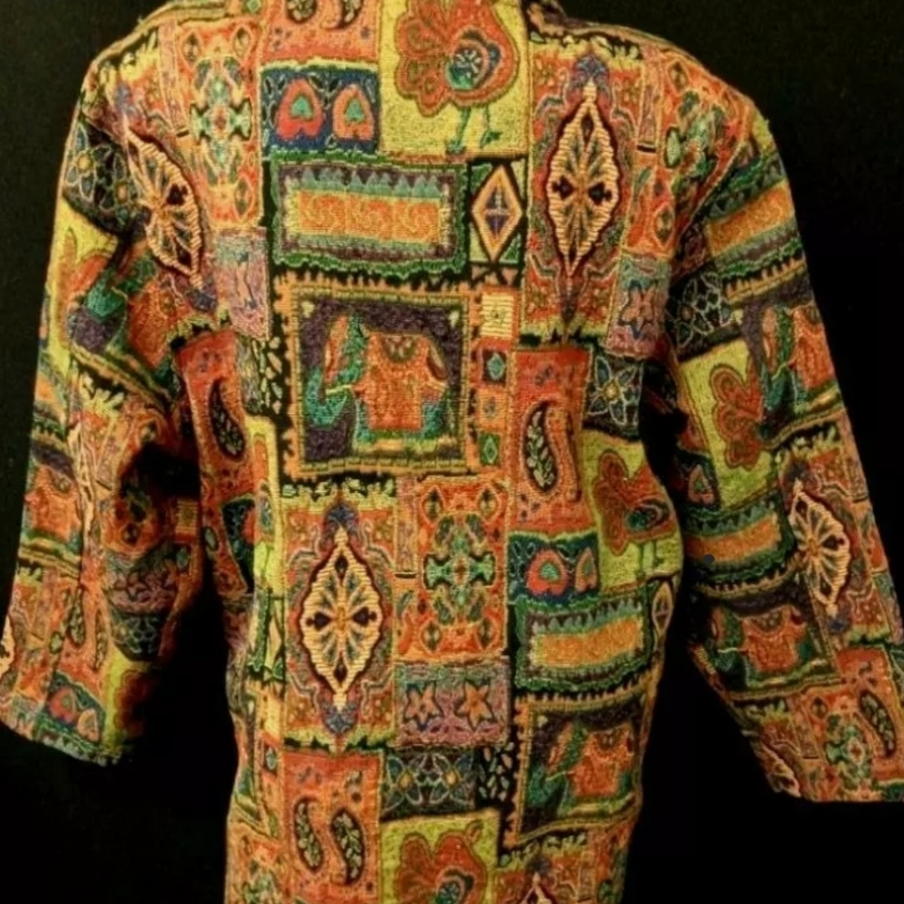 Abstract Tribal Jacket - Picture 2 of 6